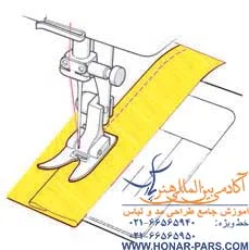 آموزش برش پارچه حریر