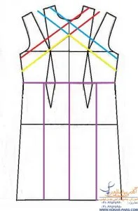 مدل لباس کشی با الگو