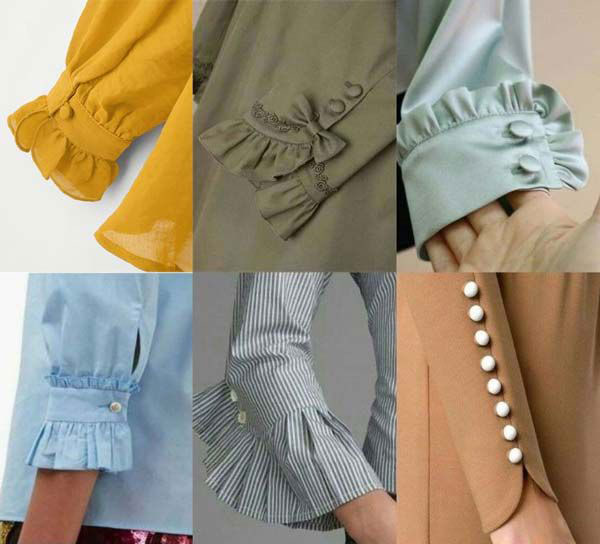 تبدیل الگوی آستین ساده به مدل‌ های دیگر