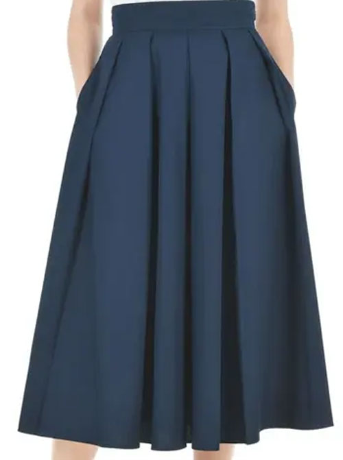 انتخاب پارچه ایده‌آل برای دامن ترک دار با الگو