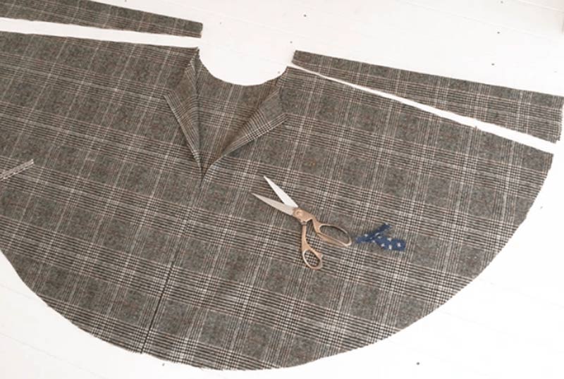 آموزش دوخت شنل ساده