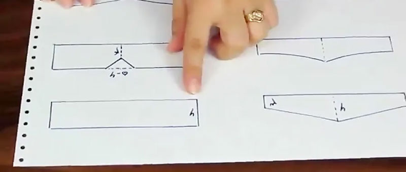 اصول رسم آستین پاکتی مانتو