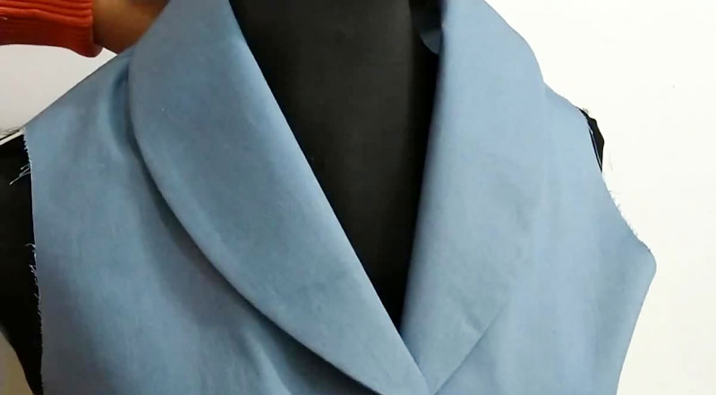 آموزش مراحل دوخت یقه آرشال