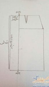 الگوی دامن پیلی دار