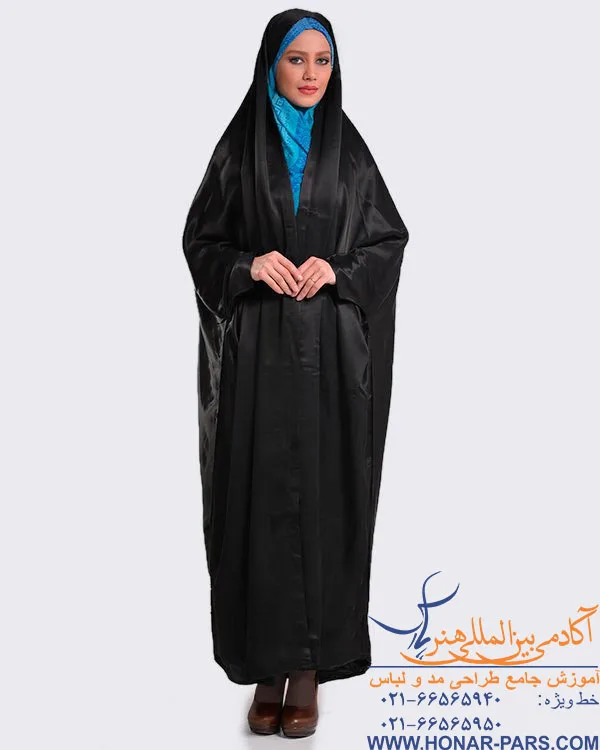 آموزش دوخت چادر لبنانی با الگو