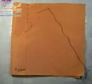 آموزش دوخت دامن پیلی دار