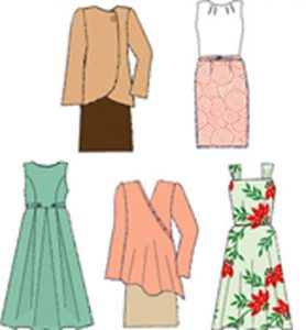 طراحی لباس و الگوی لباس، متناسب با قالب تن