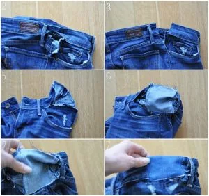 چگونه شلوار جین تنگ را گشاد کنیم