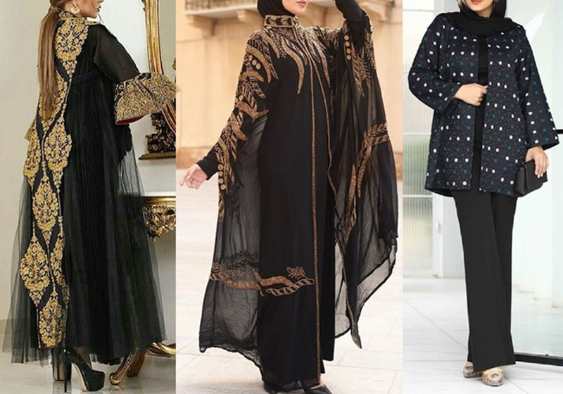 تأثیر رنگ و طرح پارچه در ظاهر مانتو مجلسی