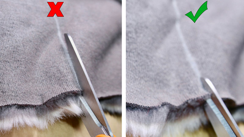 راهنمای تخصصی تکنیک های دوخت پارچه خز 2 اصول بنیادین برش پارچه خز