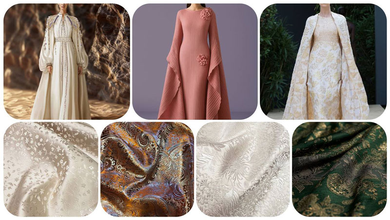 تاثیر پارچه‌ های طرح‌ دار مجلسی بر فرم اندام