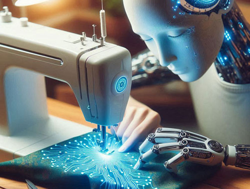 شناخت و بررسی تاریخچه خیاطی در ایران و جهان 4 آینده خیاطی از هوش مصنوعی تا پایداری در مد