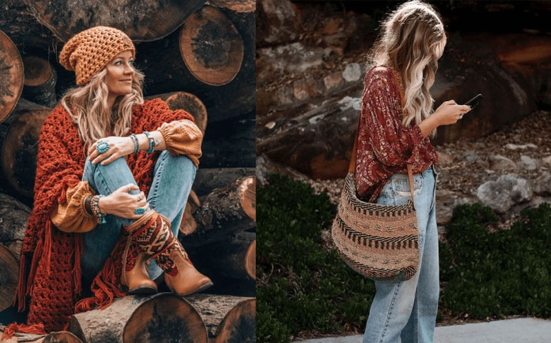 کشف استایل بوهو و راهنمای جامع سبک بوهمی 2 نمادهای مدرن سبک بوهمی