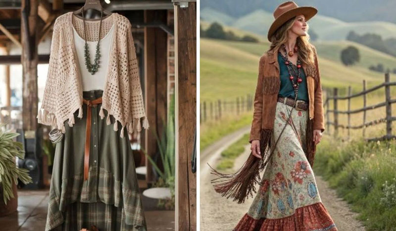 ویژگی‌ های اصلی استایل بوهو