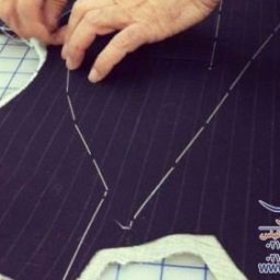 آموزش دوخت آستین پیراهن مردانه