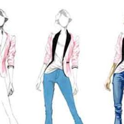 طراحی لباس روی مانکن